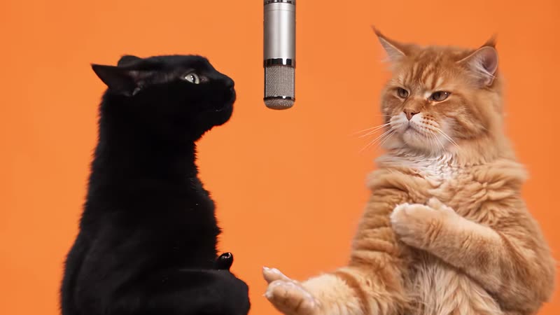 The original Hotel Lobby cats Hotel Lobby reel by @therealmeowfia