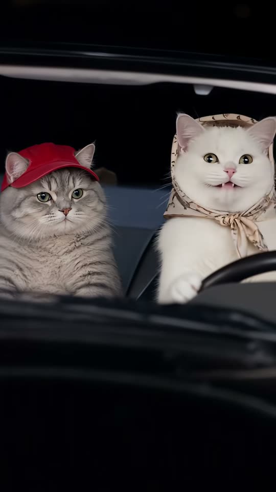 The original Car scene singing cats White Chicks Car Scene reel by @mimimi_club